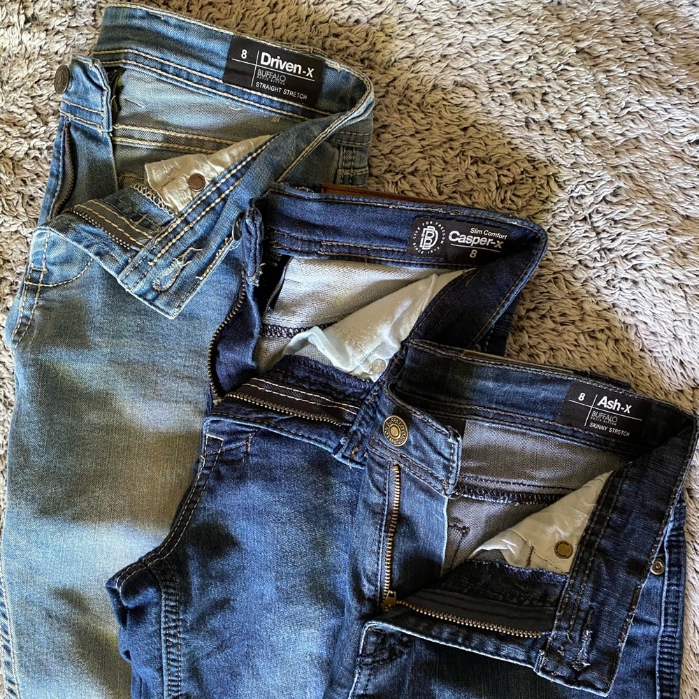 3 Pairs of Buffalo David Bitton Jeans
